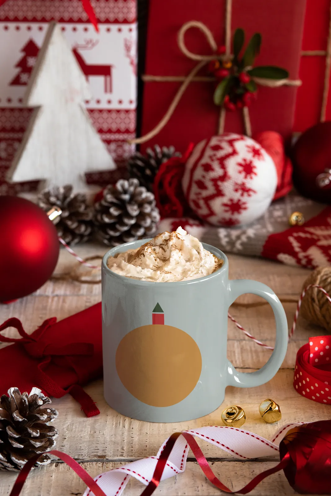 Seasonal campaign: Christmas mug