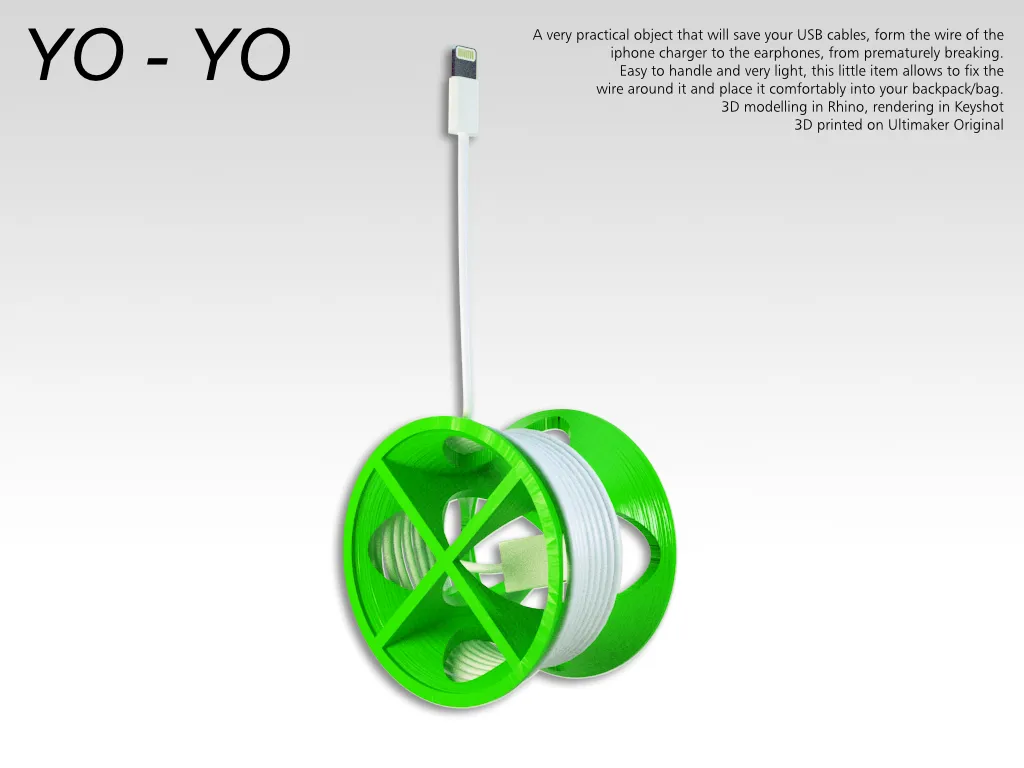 Yo-Yo-Kabelorganisator-Präsentationsboard