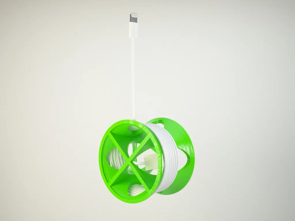 Yo-Yo-Kabelorganisator-Rendering